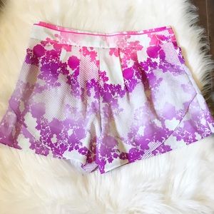 L'amour pink & white shorts